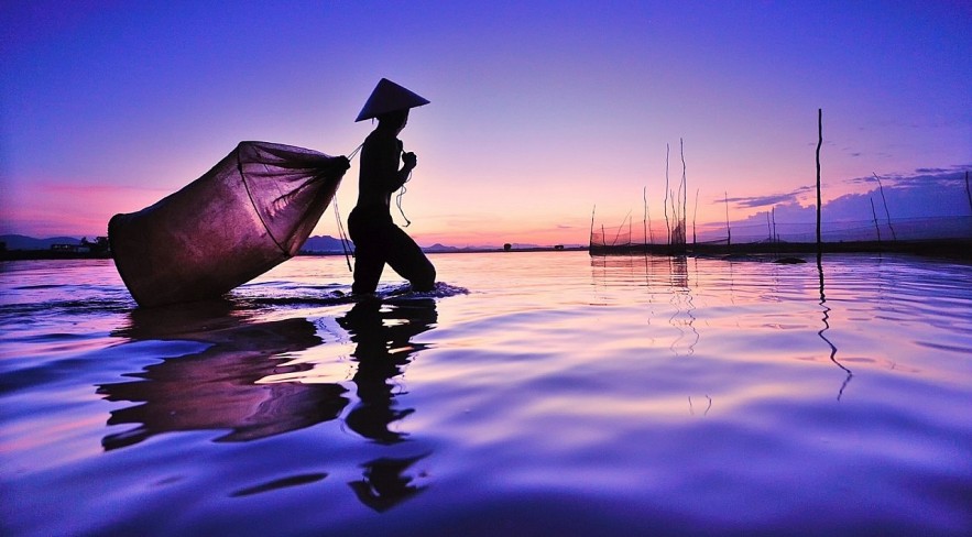 The Flood Season in An Giang Province